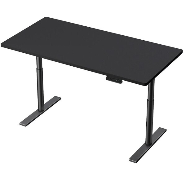Artiss Electric Standing Desk Sit Stand Computer Table Dual Motor 120/140CM 140cm Black desktop