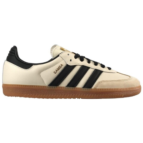 Adidas Women's Samba OG Sneakers White/Black/Sand US Women's 8