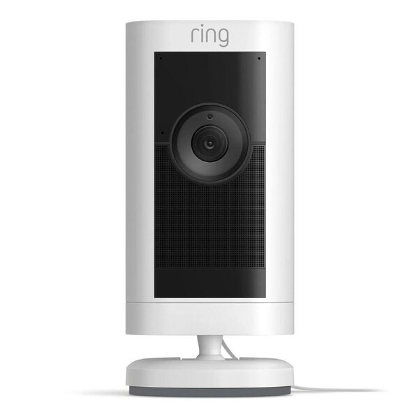 Ring Stick Up Cam Pro Plug-in - White White
