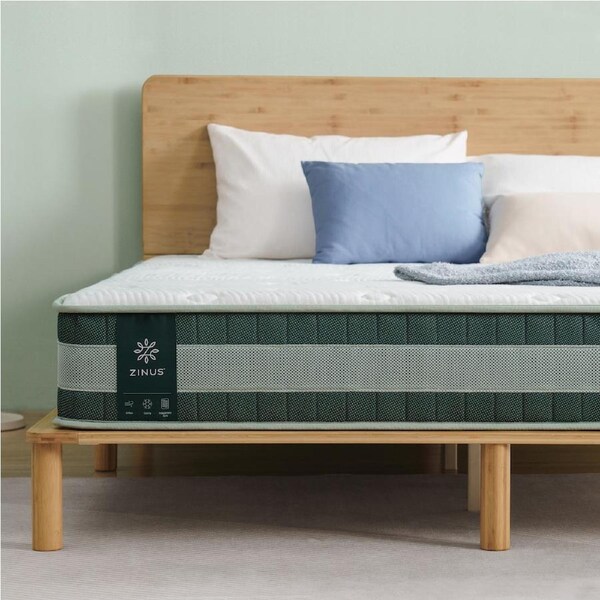 Zinus 20cm Premium Pocket Spring Mattress Queen