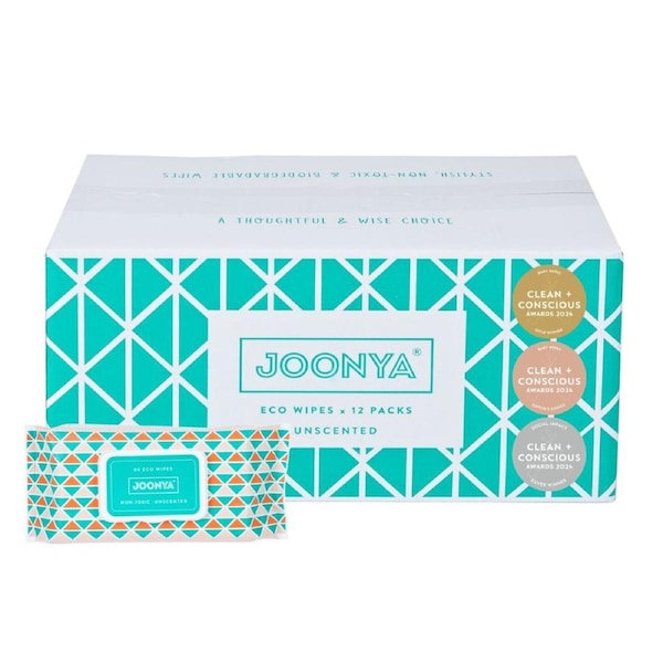 Joonya Baby Wipes - Bulk Cartons 12 pack x 80 (960)