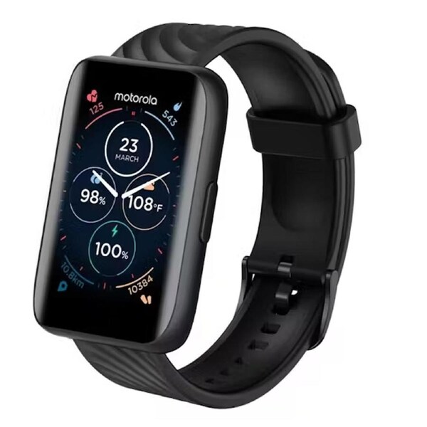 Motorola moto Watch 40 Smart Watch - Black Black
