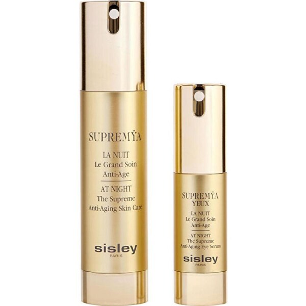 Sisley Prestige Supremya At Night The Supreme Anti-aging Set - Skin Care & Eye Serum 15ml/0.5oz 2pcs 50ml/1.7oz Skin Care / 50ml/1.7oz