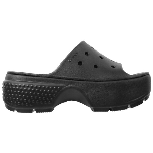 Crocs Unisex Stomp Slides Black (US M5/W7 - M8/W10) US M8/W10