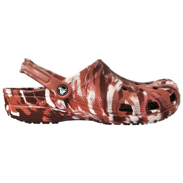 Crocs Unisex Classic Marbled Clogs Dark Clay/Multi (US M8/W10 - M13/W15) US M8/W10