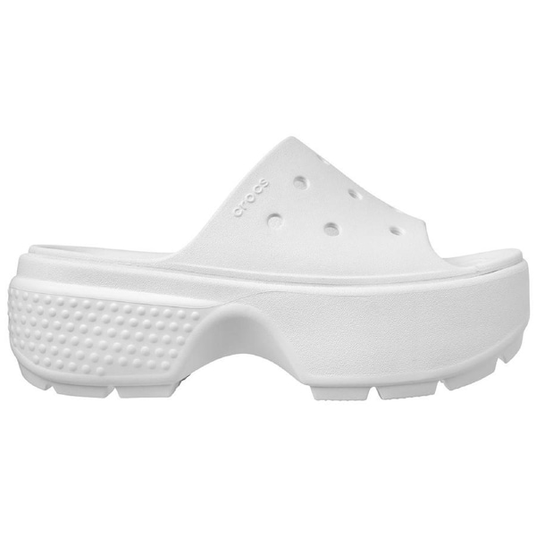 Crocs Unisex Stomp Slides Chalk US M7/W9