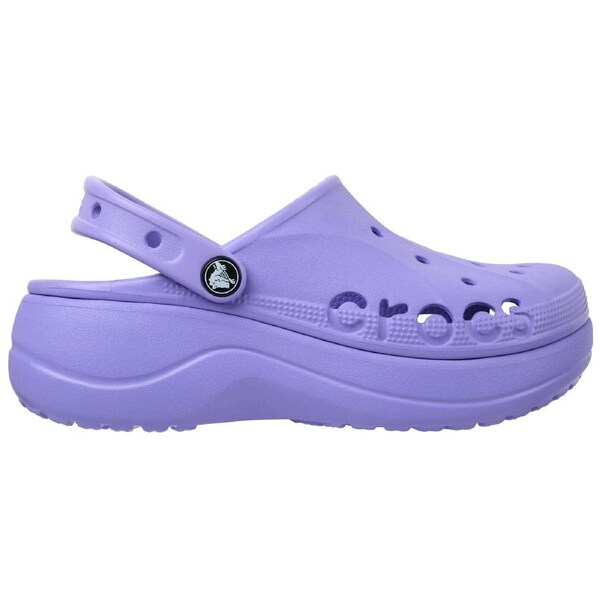 Crocs Women's Baya Platform Clogs Digital Violet US Women's 8
