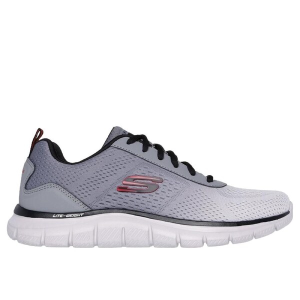 Skechers Men's Track Ripkent Sneakers Grey/Black US Men's 11