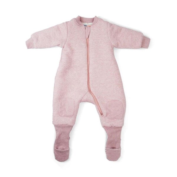 Baby Studio Infant Soft Warmie Sleeves And Legs Dusty Pink/Stars Cotton 3.0 Tog M