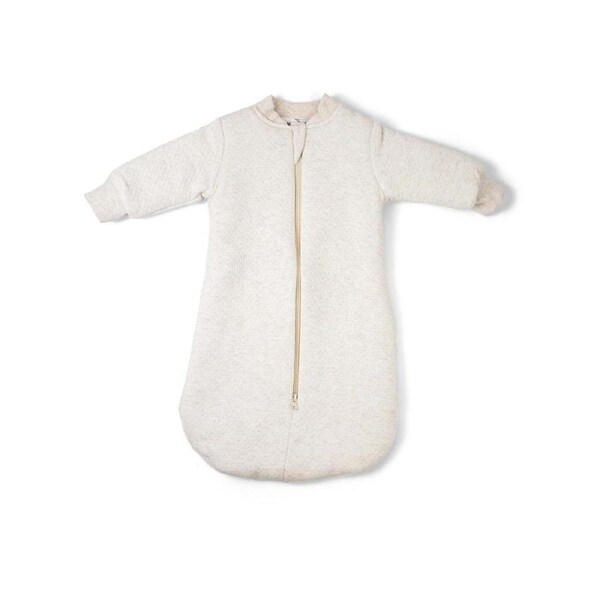 Baby Studio Infant Soft Sleeping Bag w/Arms Oatmeal/Jungle Cotton 3.0 Tog 6-18M