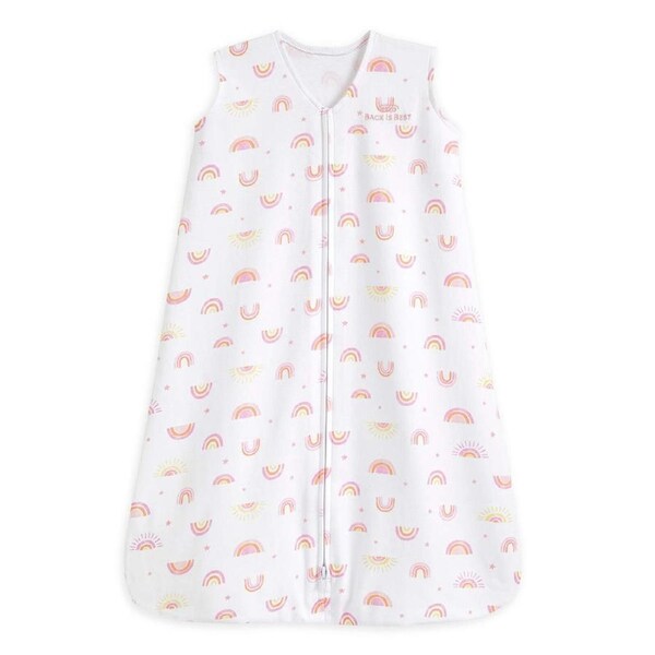 Halo Infant Ultra Soft And Cuddly Sleepsack Rainbow Pink Cotton 0.5 Tog 18-36M
