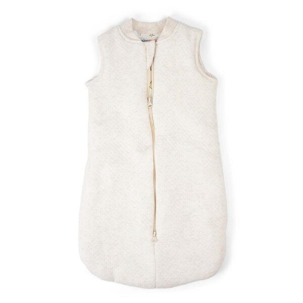 Baby Studio Infant Soft Sleeveless Sleeping Bag Oatmeal Cotton 2.5 Tog M