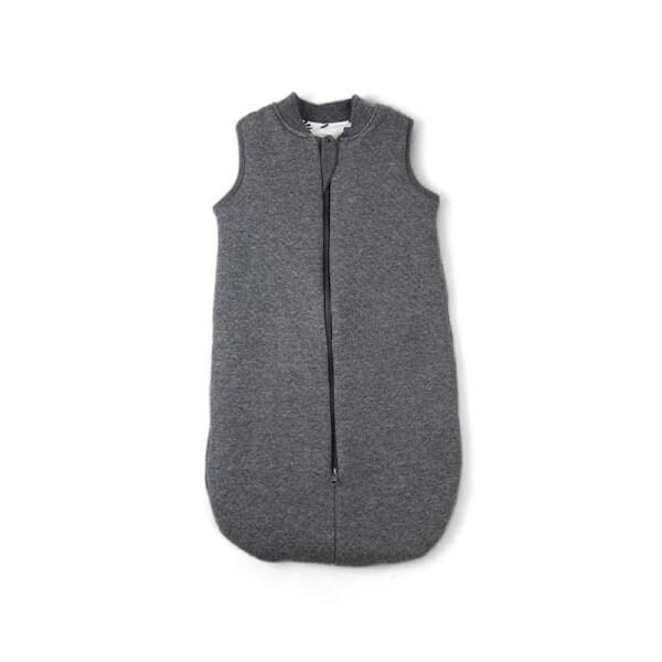 Baby Studio Infant Soft Sleeveless Sleeping Bag CHAR/Hugs=Love Cotton 2.5 Tog M