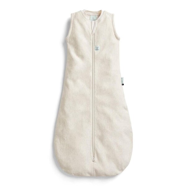 Ergopouch baby Jersey Sleeping Bag Tog 1.0 Oatmeal Marle 3-12 Months