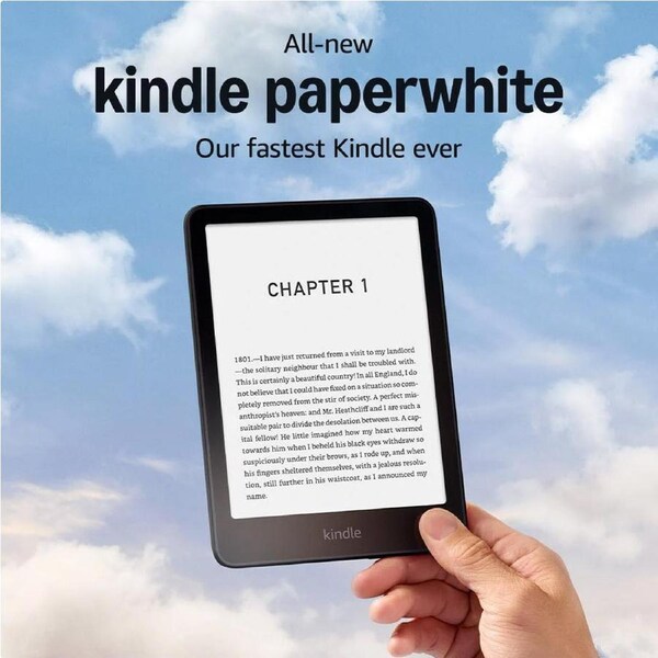 Kindle Paperwhite 7" 12th Gen 16GB - Black Black