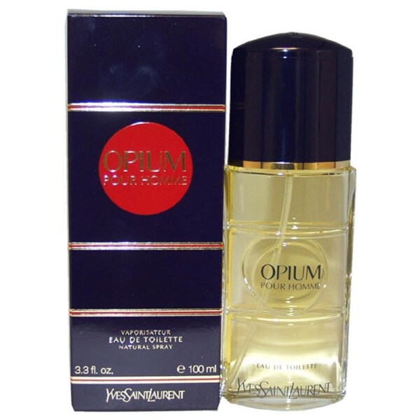 Opium by Yves Saint Laurent for Men - 3.3 oz EDT Spray 3.3 oz