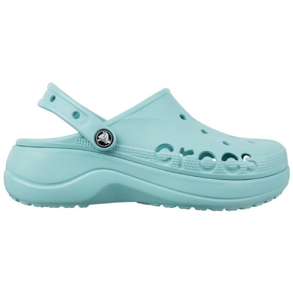 Crocs Women's Baya Platform Clogs Pure Water (US W6-W10) US Women's 7