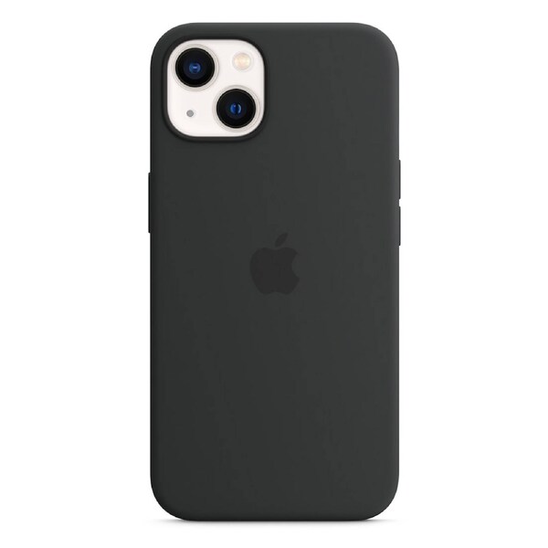Apple iPhone 13 Silicone Case with MagSafe MM2A3FE/A - Midnight Black