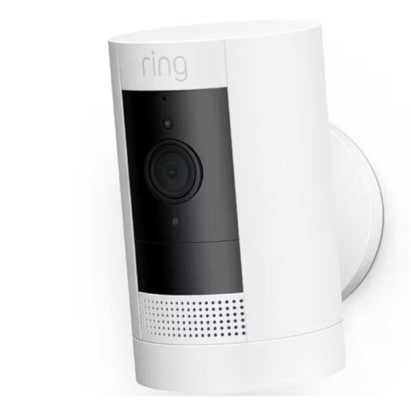 Ring Stick Up Cam Battery (3rd Gen) Security Camera - White White