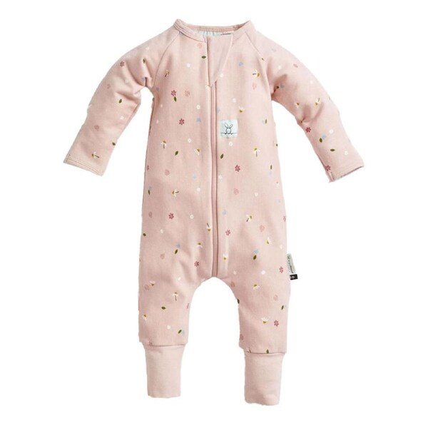 Ergopouch Layers Long Sleeve Baby/Infant Sleepwear 1.0 TOG Rated - Daisies 0-3
