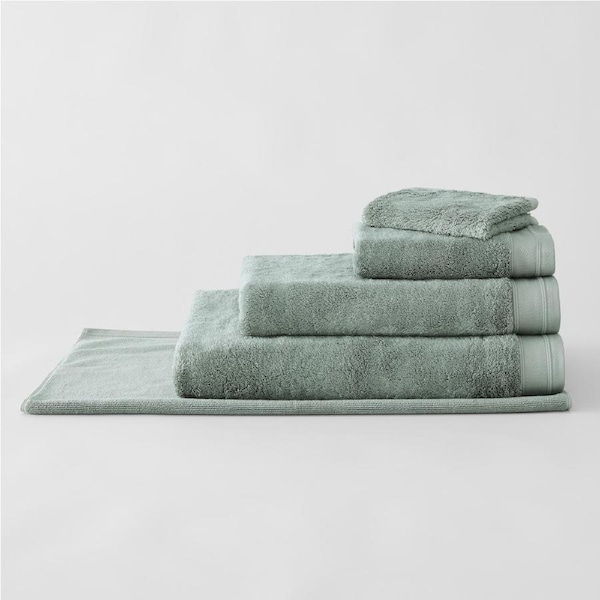 Sheridan Supersoft 680GSM Towel Packs Slate Green 2 Pack Bath Towels
