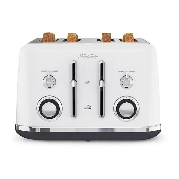 Sunbeam White TA2740W Toaster & KE2700W Kettle Bundle ALL