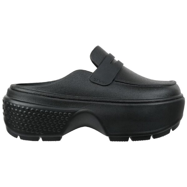 Crocs Women's Stomp Loafer Black/Black US M6/W8