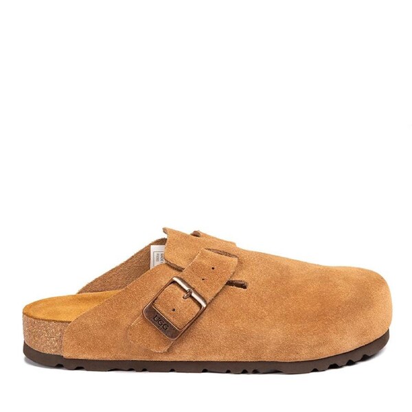 UGG Slip-on Flat Sandals Tan / US WOMEN 12 / US MEN 11 / AU LADIES 12 / AU MEN 10 / EU 42 / UK 10