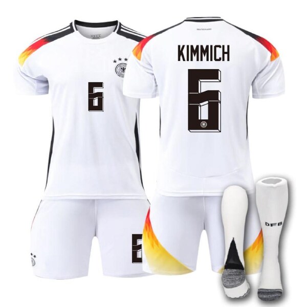 Nevenka Germany Home KIMMICH #6 Jersey for Kids Adult 3 Pcs Soccer Outfits 20