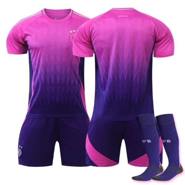 Nevenka Germany Away Jersey for Kids Adult 3 Pcs Soccer Training Outfits M