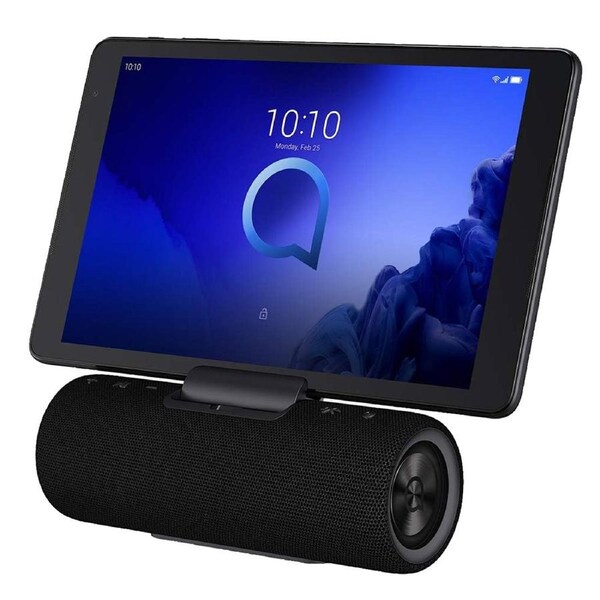 Alcatel 3T 10 4G Android Tablet (10'', 16GB/2GB, For Telstra, Boost, Woolworths, etc.) w/ Bluetooth Speaker - Black Black