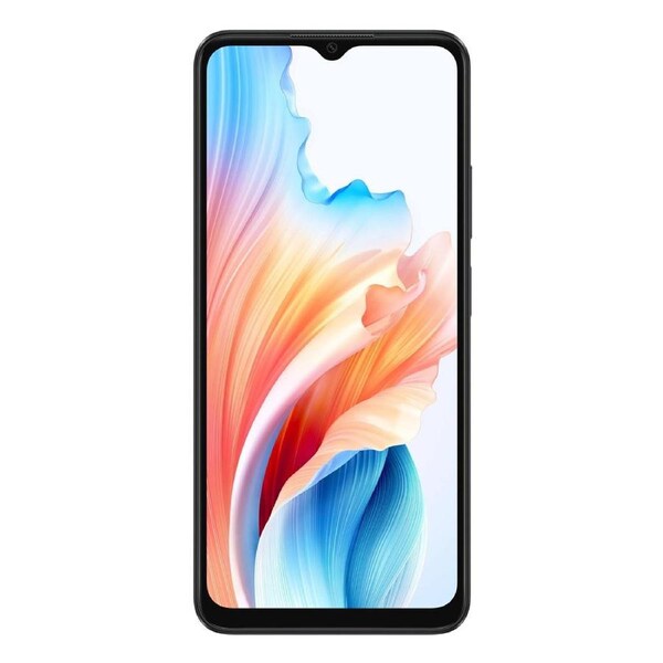 OPPO A38 (Dual Sim, 128GB/4GB, 6.56'', Locked to TEL) - Glowing Black Black