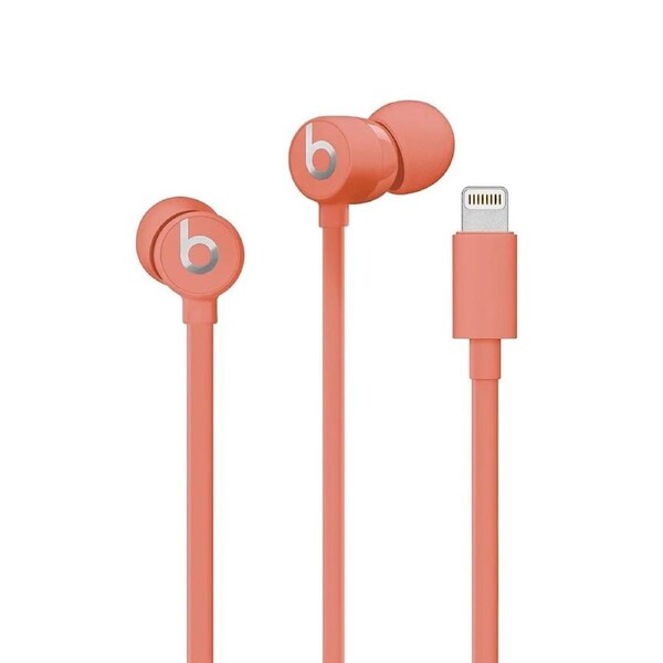 Beats urBeats3 In-Ear Wired Earphones with Lightning Connector Coral