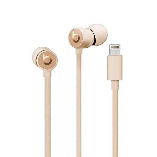 Beats urBeats3 In-Ear Wired Earphones with Lightning Connector Gold
