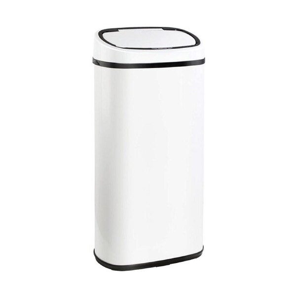 Devanti 68L Motion Sensor Bin Rubbish Automatic Trash Can Kitchen Bins White