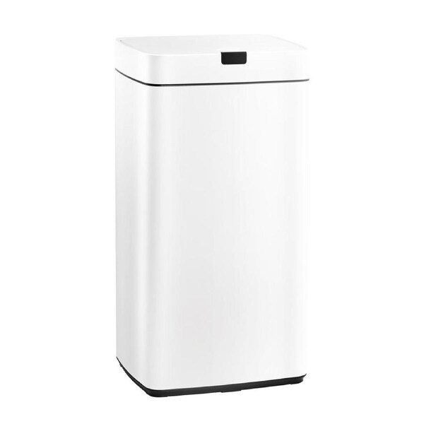 Devanti 45L Motion Sensor Bin Rubbish Automatic Trash Can Kitchen Bins White