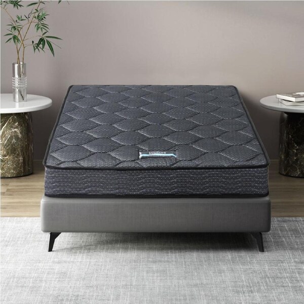 Giselle Bedding Mattress 16cm Bonnell Spring Tight Top King Queen Double Single King Single