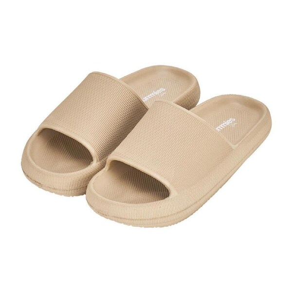 Annabel Trends Gummies Comfy Slip-On Gardening Slides Outdoor Footwear Taupe 41