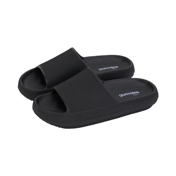 Annabel Trends Gummies Comfy Slip-On Gardening Slides Outdoor Footwear Black 38