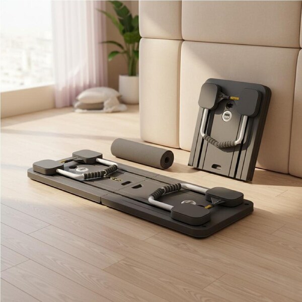 Centra Pilates Reformer Board Multifunctional Grey/Purple Grey