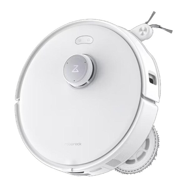 Roborock Qrevo Curv Robot Vacuum with Multifunctional Dock 3.0 White