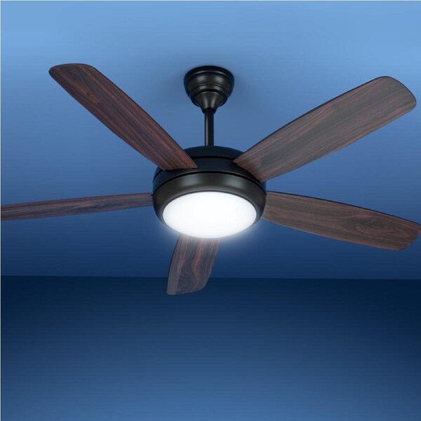 Devanti 48" 52" 64" Ceiling Fan AC DC Motor Fans Light LED Remote Control Model 11