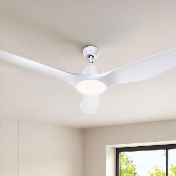 Devanti 48" 52" 64" Ceiling Fan AC DC Motor Fans Light LED Remote Control Model 13