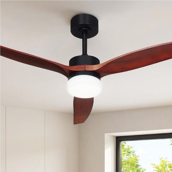 Devanti 48" 52" 64" Ceiling Fan AC DC Motor Fans Light LED Remote Control Model 8