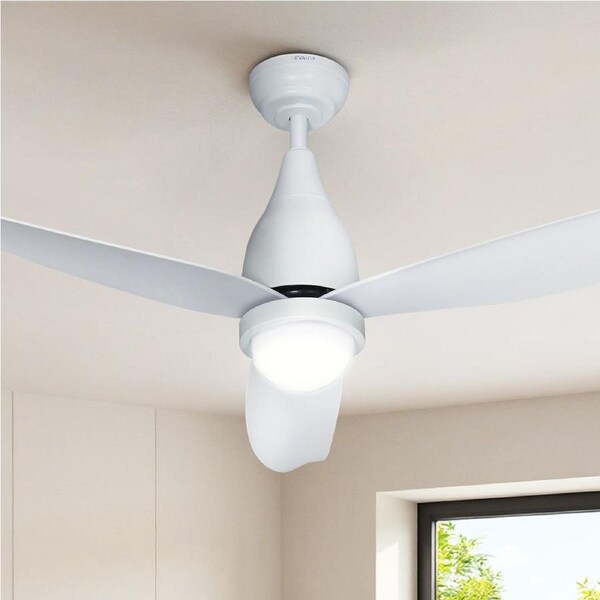 Devanti 48" 52" 64" Ceiling Fan AC DC Motor Fans Light LED Remote Control Model 6
