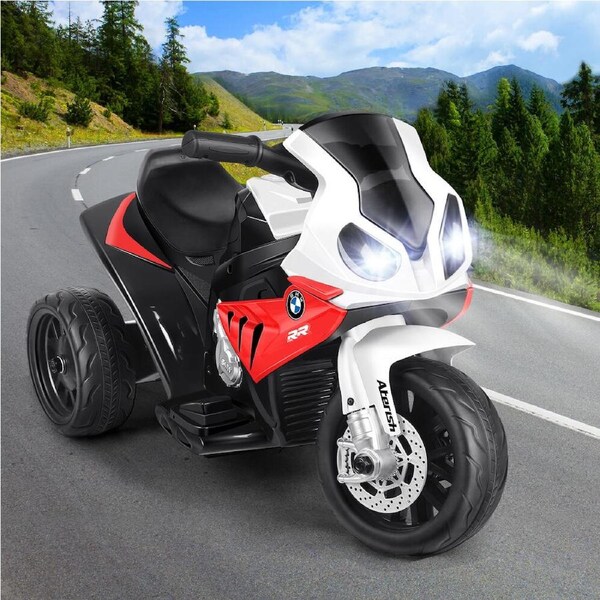 ALFORDSON Kids Ride On Motorbike Car Motorcycle BMW Licensed Electric Toys Red