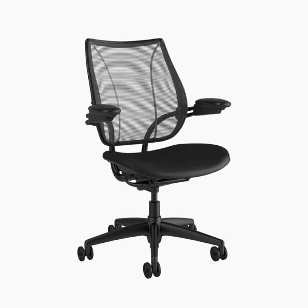 Humanscale Liberty Mesh Chair Black / Adjustable Duron Arms