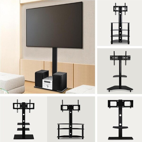 Artiss TV Stand Mount Bracket for 32"-70" LED LCD 3 Tiers Storage Floor Shelf 32"-70"and 2 Tiers