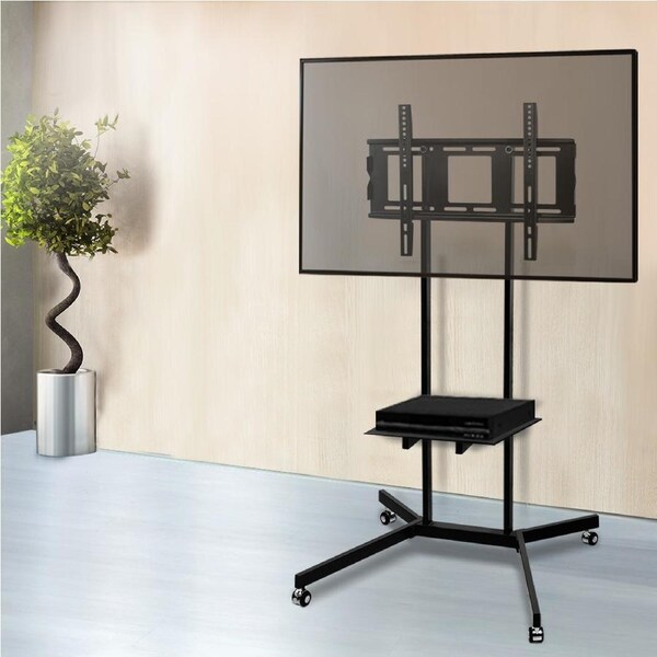 Artiss TV Stand Mount Bracket for 32"-70" LED LCD 3 Tiers Storage Floor Shelf 32"-65"and 4 Wheels