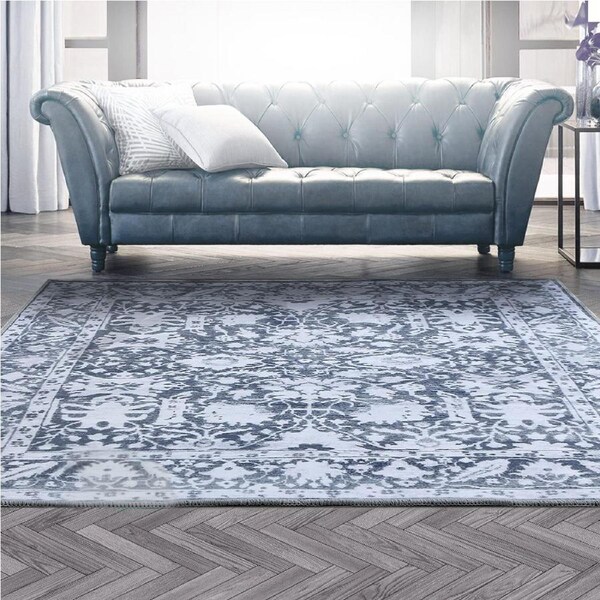 Artiss Floor Rug Vintage Washable Mat Carpet Short Pile Fafi-160x230cm